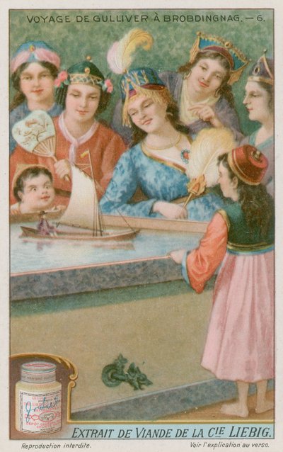 Gulliver dans un bateau jouet - European School