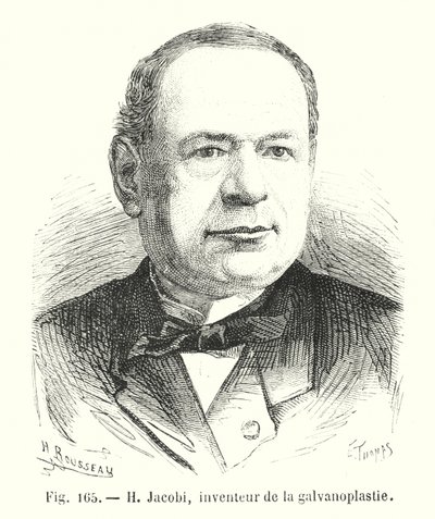 H Jacobi, inventeur de la galvanoplastie - European School
