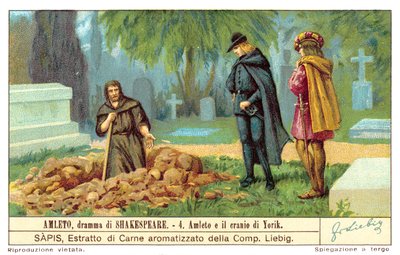 Hamlet contemplant le crâne de Yorick - European School