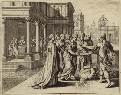 Hérodiade recevant la tête de Jean-Baptiste - European School