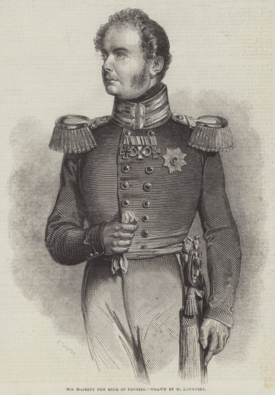 Sa Majesté le Roi de Prusse (gravure) - European School