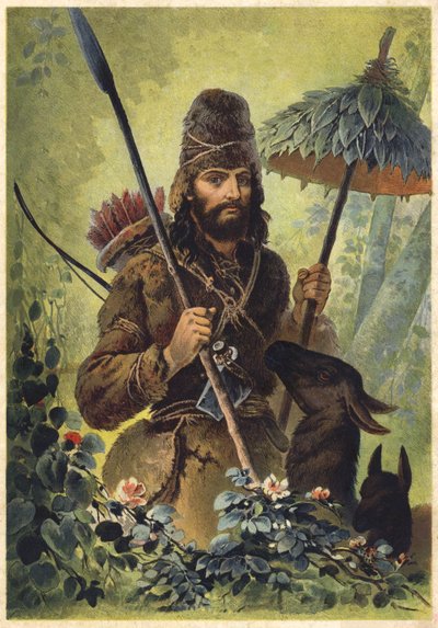 Illustration pour Robinson Crusoé - European School