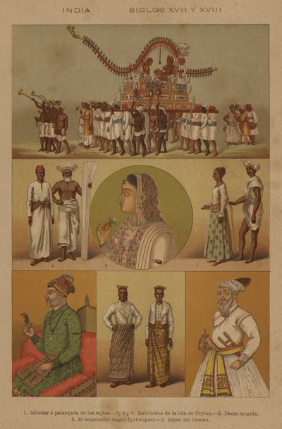 Inde, XVIIe et XVIIIe siècles - European School
