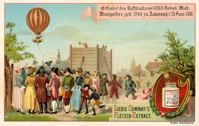 Invention de la montgolfière par les frères Montgolfier, France - European School