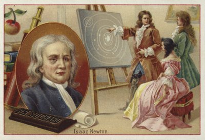Isaac Newton, physicien et mathématicien anglais - European School