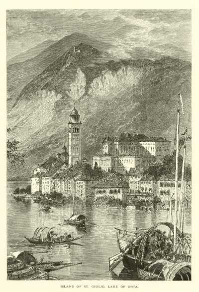 Île de Saint-Giulio, lac d