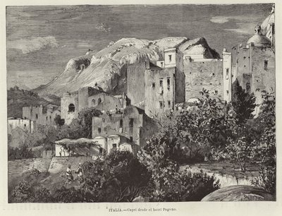 Italie - Capri depuis l