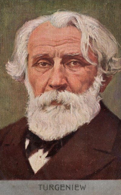 Ivan Tourgueniev, romancier russe - European School