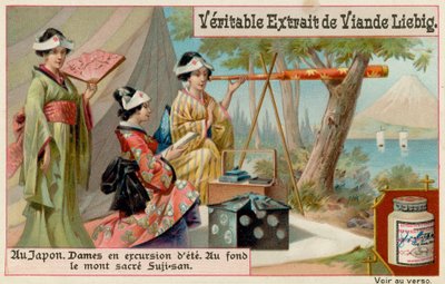 Femmes japonaises au pied du Suji-San - European School