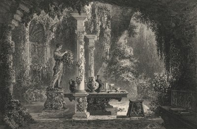 Jardin délectable de Bernard Palissy (gravure) - European School