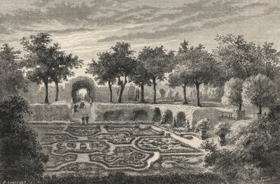 Jardins brodés des Tuileries sous Henri IV - European School