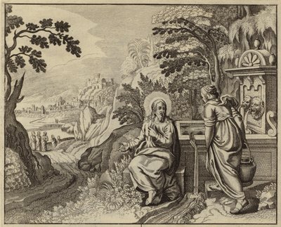 Jésus-Christ et la femme de Samarie - European School