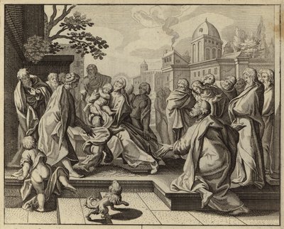 Jésus Christ bénissant les petits enfants - European School