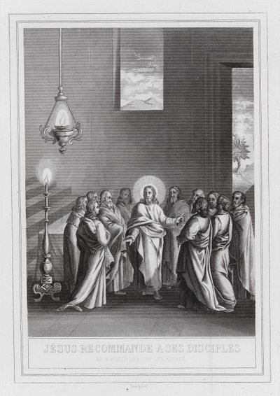 Jésus recommande à ses disciples de s