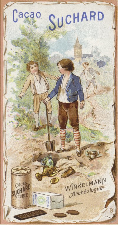 Johann Joachim Winckelmann, archéologue et historien allemand, enfant - European School