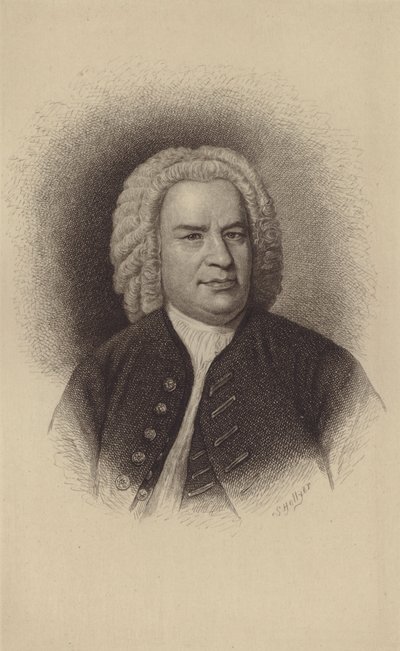 Johann Sebastian Bach (gravure) - European School