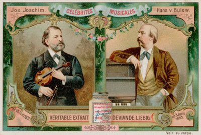 Joseph Joachim et Hans von Bülow - European School