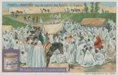 Jour de marché kabyle en Algérie - European School