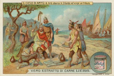 Le roi Arthur reçoit un hommage en Irlande - European School