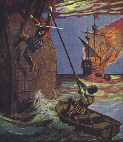 Klaus Störtebeker (litho couleur) - European School