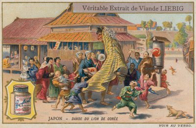 Danse du lion coréen au Japon - European School