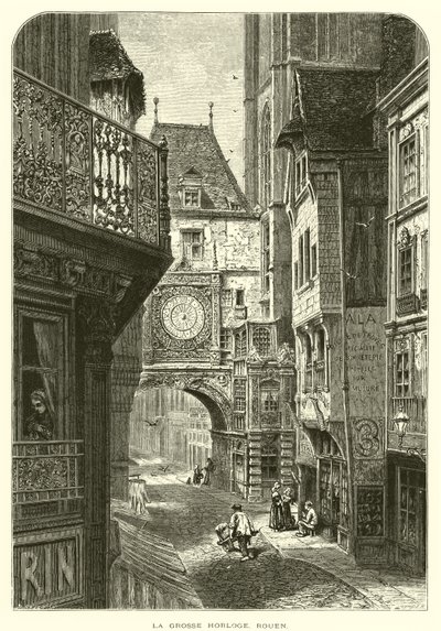 La Grosse Horloge, Rouen - European School