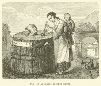 La cangue, supplice chinois - European School