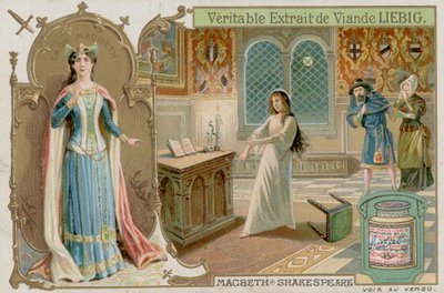 Lady Macbeth (chromolitho) - European School