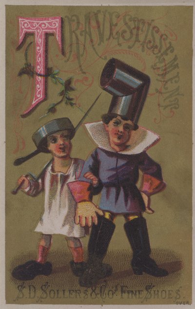Lettre T, Travestissement - European School