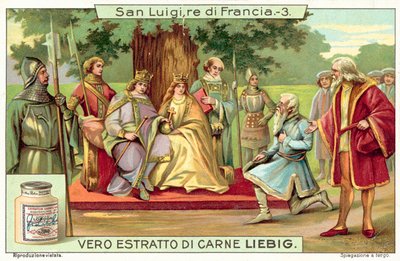 Louis IX de France rendant justice sous le chêne à Vincennes - European School