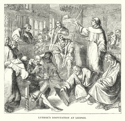 Disputation de Luther à Leipzig - European School