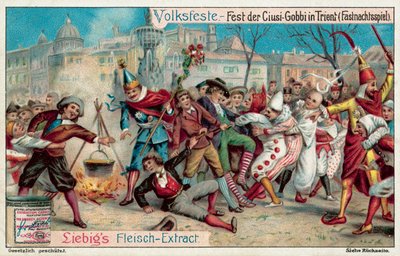 Célébrations du Mardi Gras à Trente, Italie - European School
