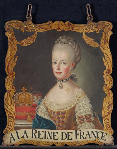Enseigne de Marie-Antoinette, après 1774 - European School
