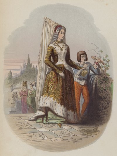 Marie de Bourgogne, première épouse du futur empereur romain germanique Maximilien I - European School