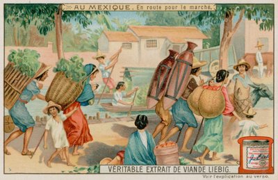 Mexicains en route pour le marché - European School