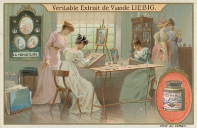 Peinture miniature - European School