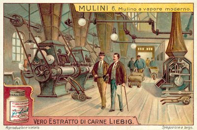 Moulin moderne à vapeur - European School