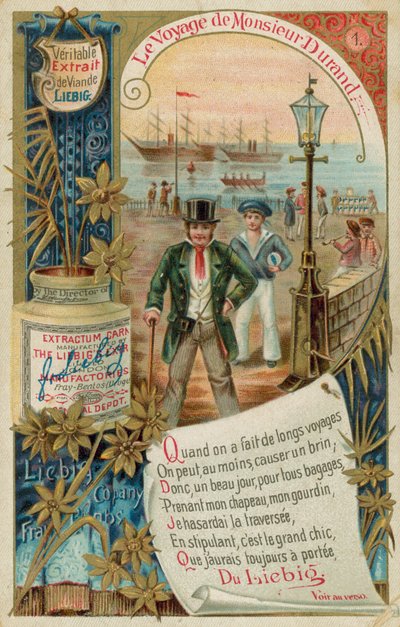Monsieur Durand part avec son extrait Liebig - European School