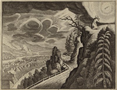 Moïse parlant à Dieu sur le mont Sinaï - European School