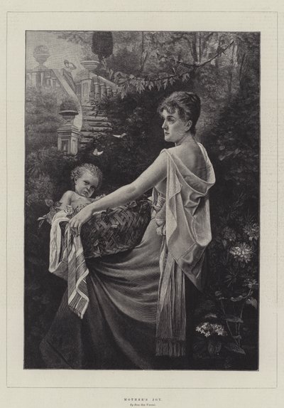 Joie de la mère (gravure) - European School