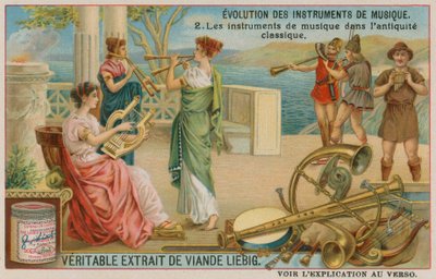 Instruments de musique de la Grèce classique - European School