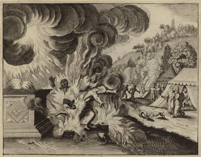 Nadab et Abihu consumés par le feu pour avoir désobéi à la loi de Dieu - European School