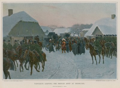 Napoléon quittant l