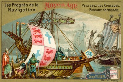 Navires normands et croisés du Moyen Âge - European School