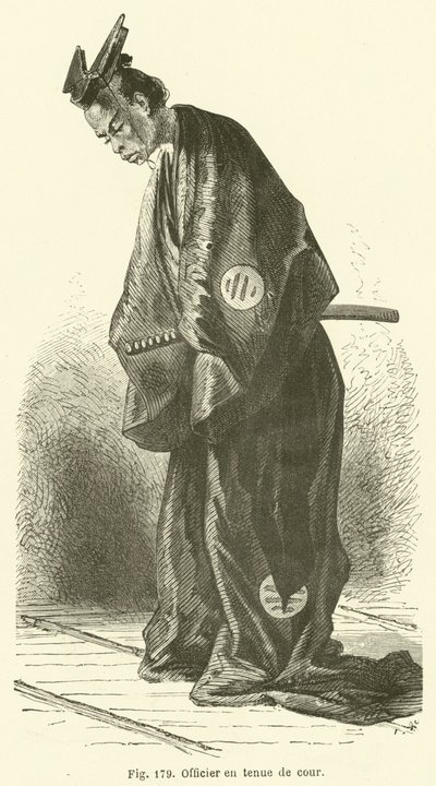 Officier en tenue de cour - European School