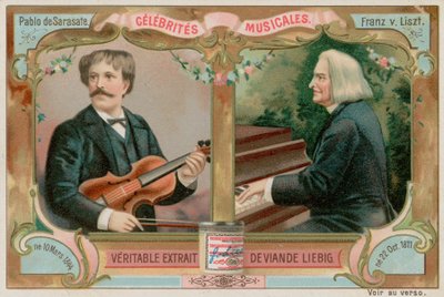 Pablo de Sarasate et Liszt - European School
