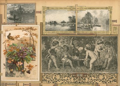 Page du volume IX de Sammelsurium (imprimé) - European School