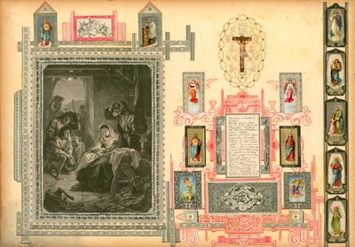 Page du volume I de Sammelsurium (matériel imprimé) - European School