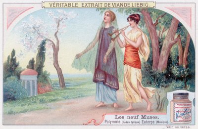 Polymnie (poésie lyrique) et Euterpe (musique) - European School