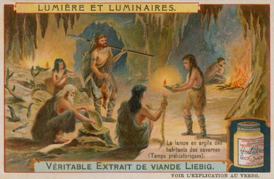 Lampes en argile préhistoriques - European School